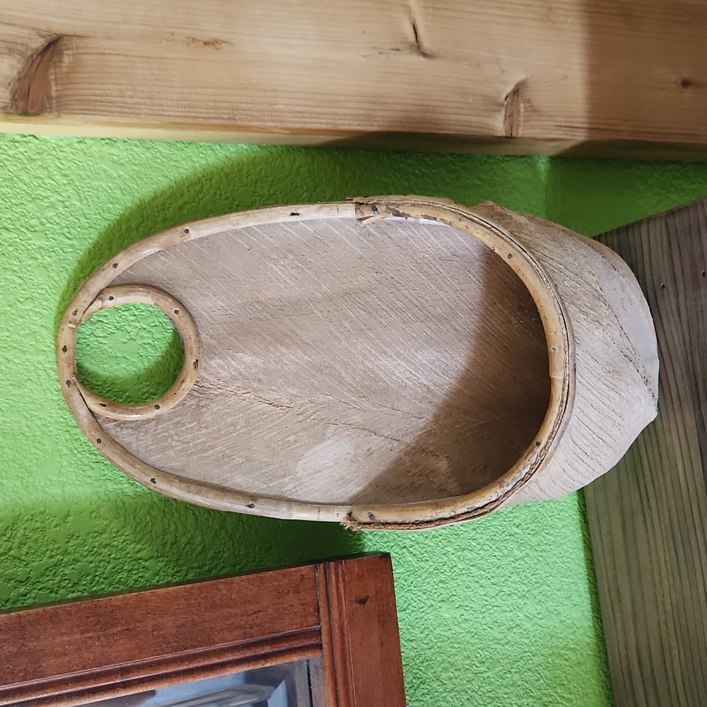Vintage Boho wall pocket